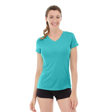 Gabrielle Micro Sleeve Top-XS-Blue